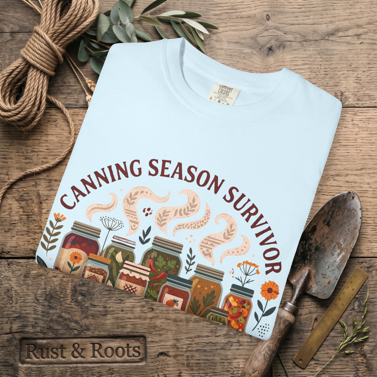 Canning Season Survivor T-Shirt – Ask Me About My Tomatoes