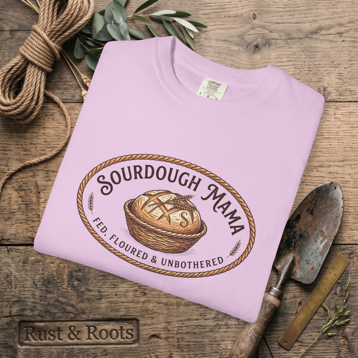 Sourdough Mama T-Shirt — Artisan Bread Baking Tee