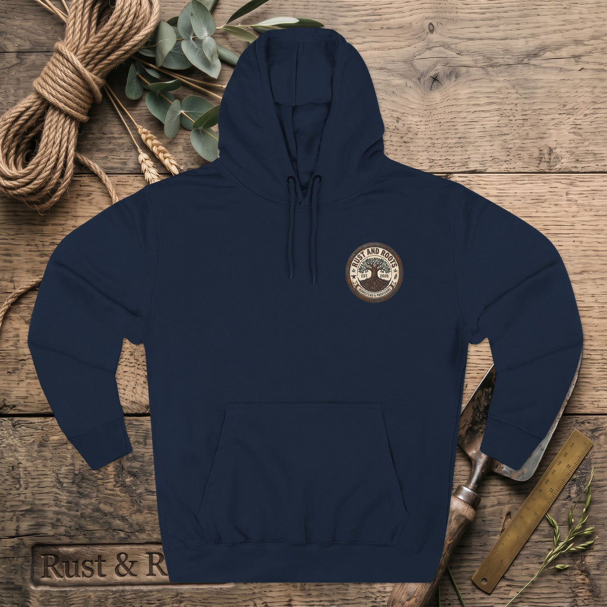 Homestead or Bust Hoodie - Survival & Endurance Fleece Pullover