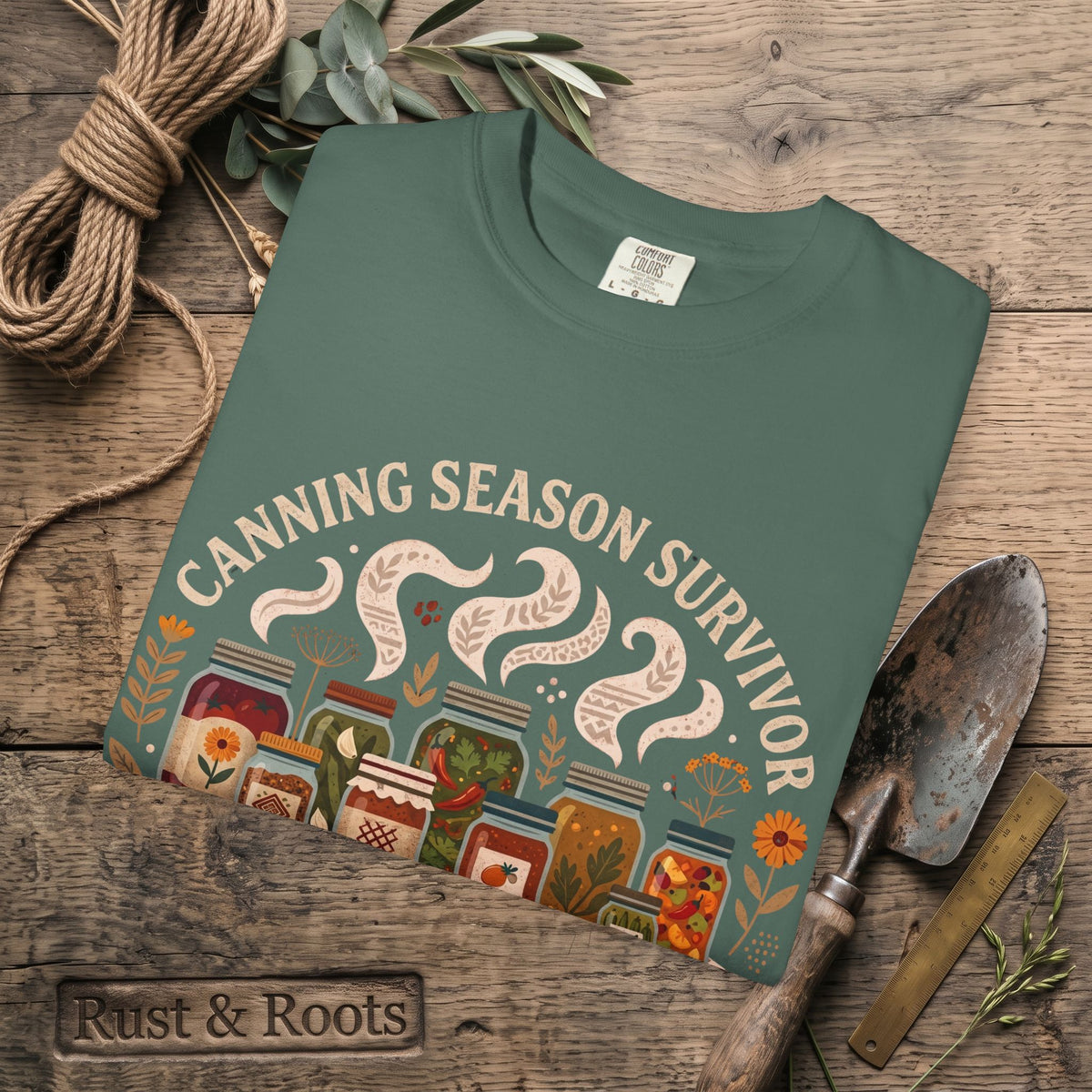 Canning Season Survivor T-Shirt – Ask Me About My Tomatoes