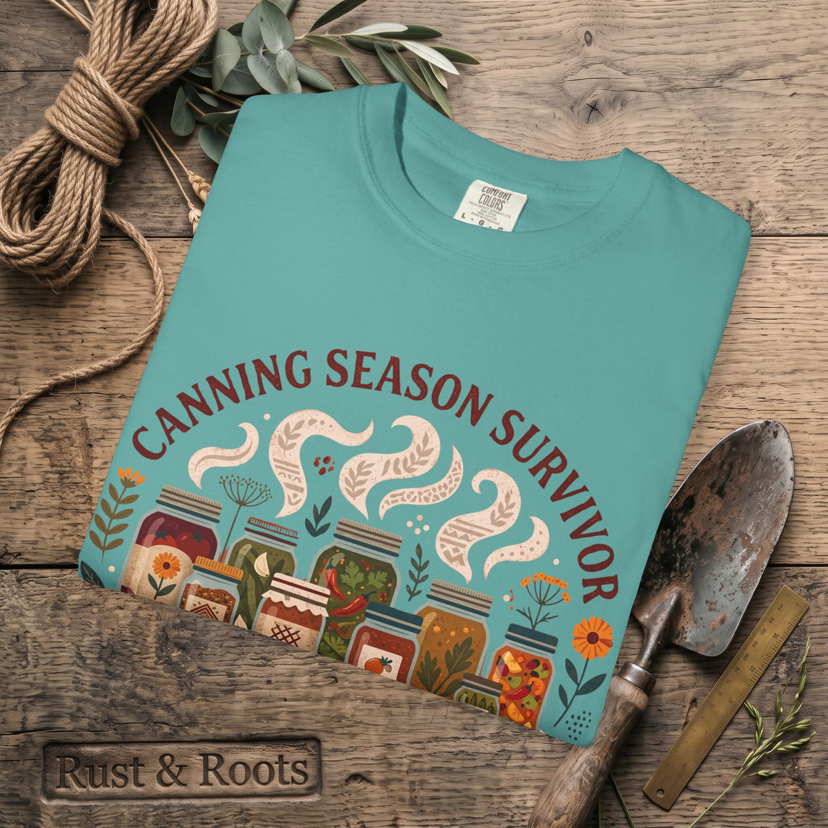 Canning Season Survivor T-Shirt – Ask Me About My Tomatoes