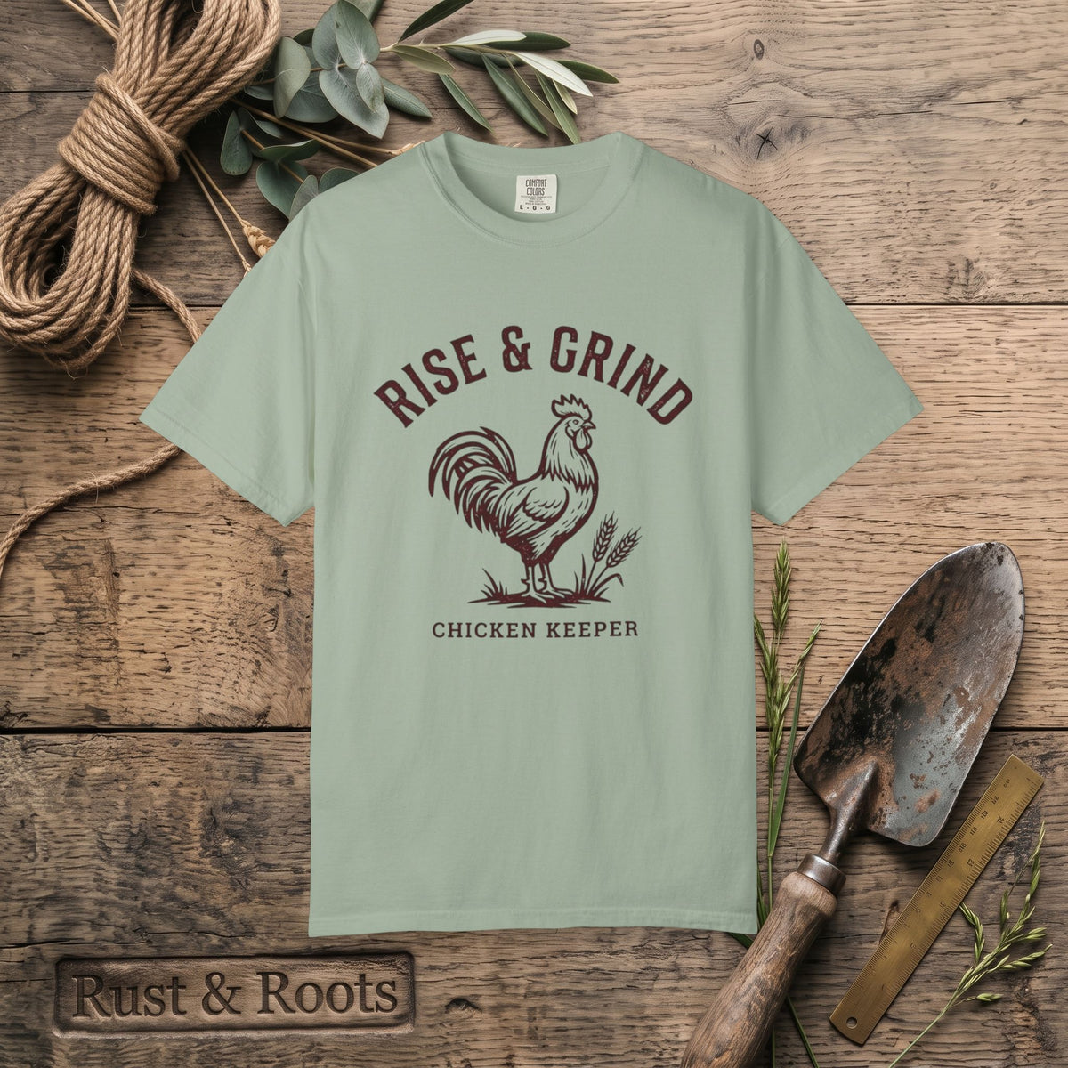 Rise & Grind Chicken Keeper T-Shirt