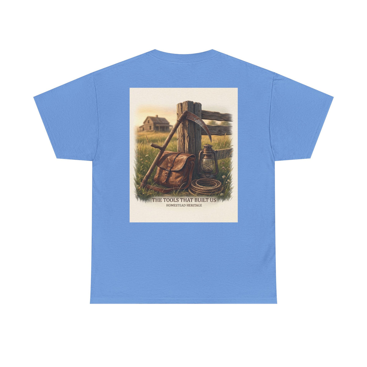Farm Tools Graphic Tee — "The Tools That Built Us" Vintage Rural Shirt