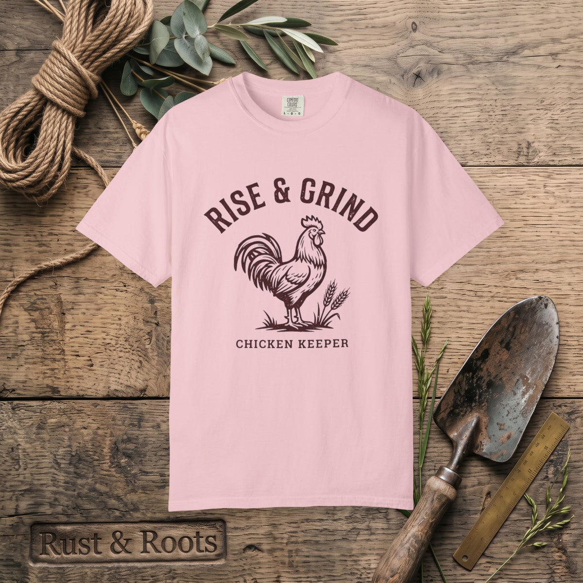 Rise & Grind Chicken Keeper T-Shirt
