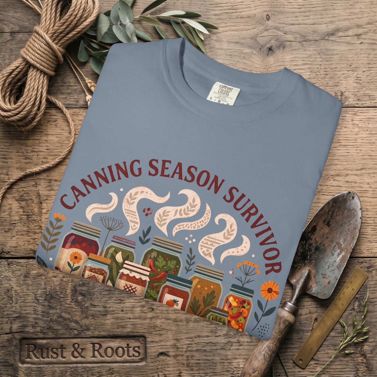 Canning Season Survivor T-Shirt – Ask Me About My Tomatoes