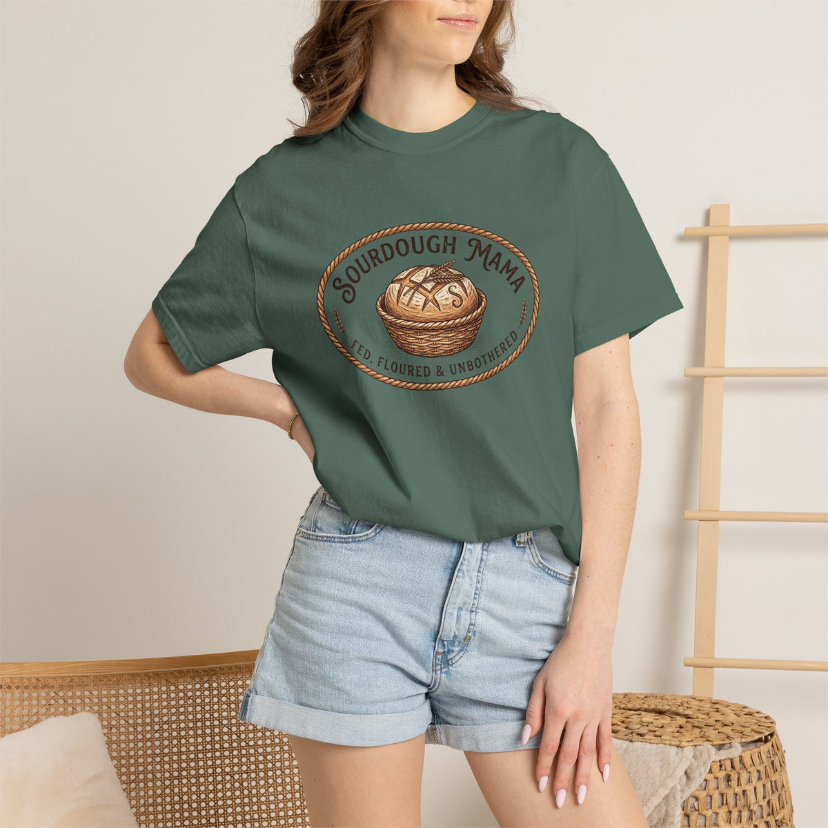 Sourdough Mama T-Shirt — Artisan Bread Baking Tee
