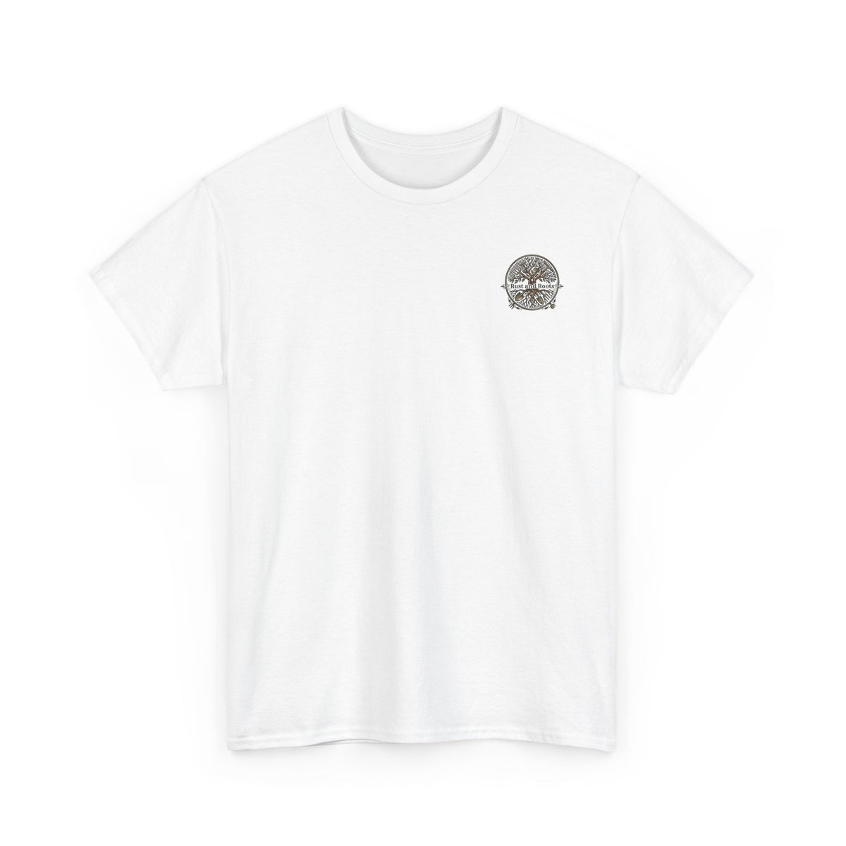 Farm Tools Graphic Tee — "The Tools That Built Us" Vintage Rural Shirt