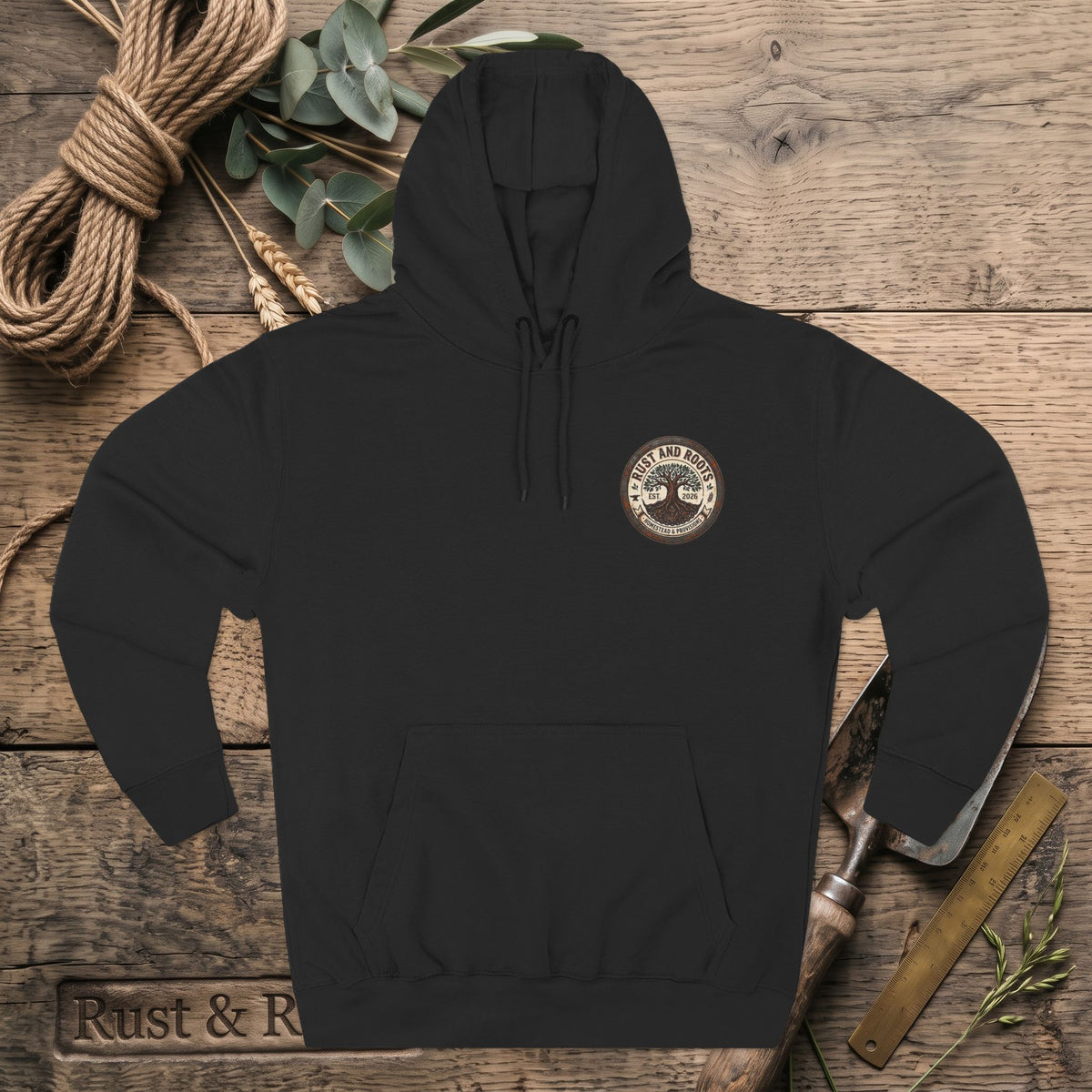 Homestead or Bust Hoodie - Survival & Endurance Fleece Pullover