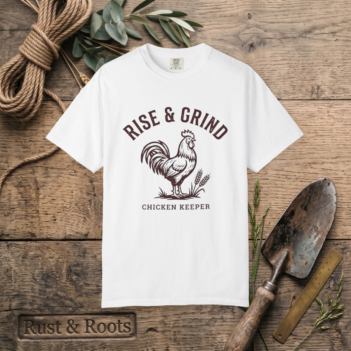 Rise & Grind Chicken Keeper T-Shirt