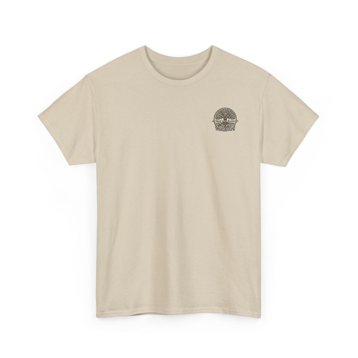Farm Tools Graphic Tee — "The Tools That Built Us" Vintage Rural Shirt