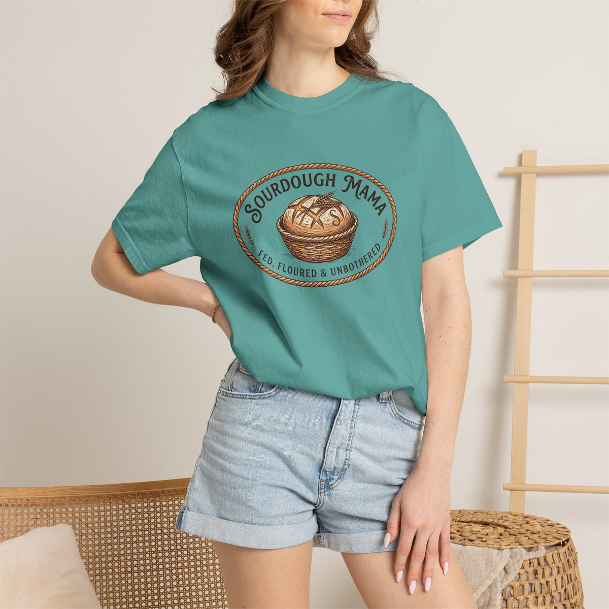 Sourdough Mama T-Shirt — Artisan Bread Baking Tee