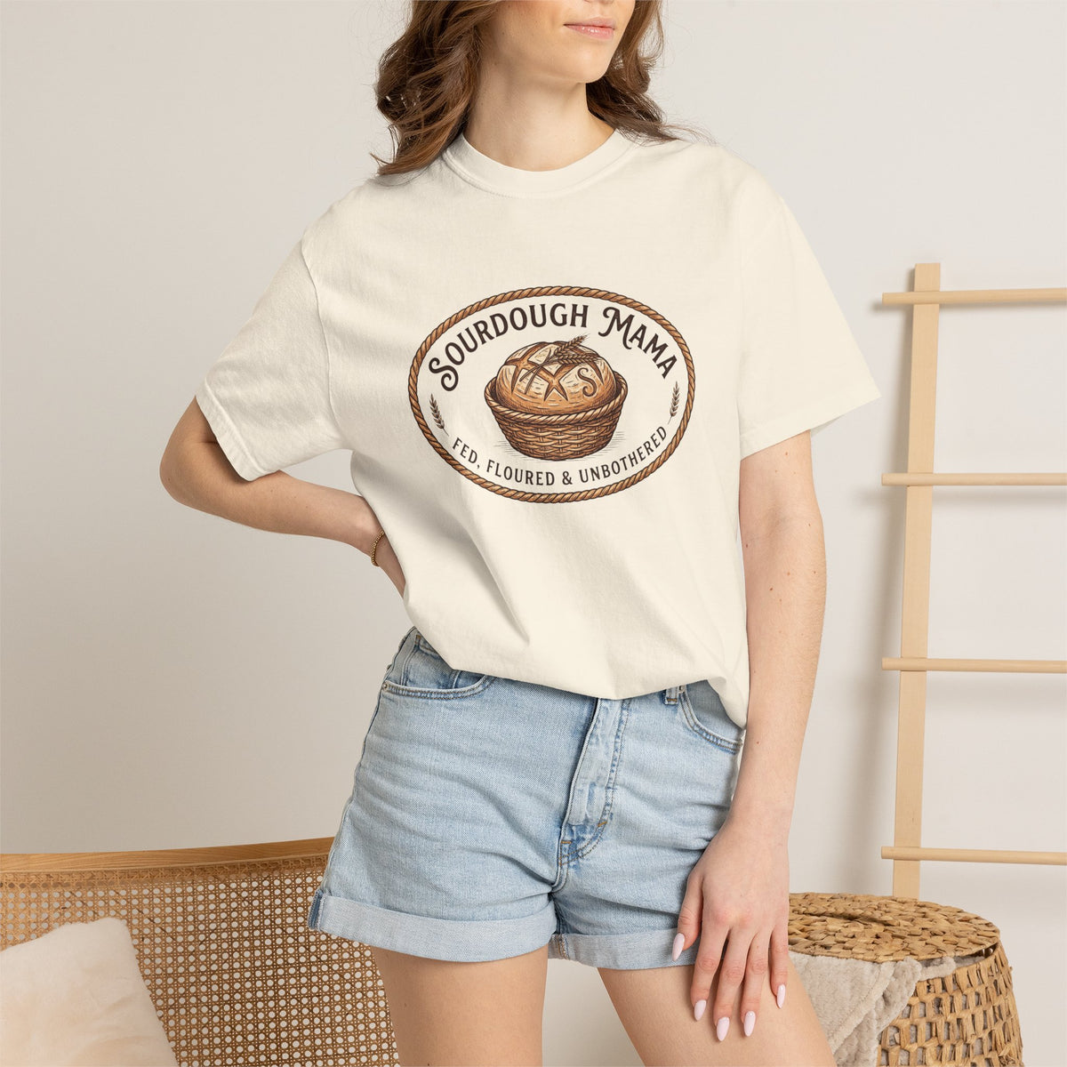 Sourdough Mama T-Shirt — Artisan Bread Baking Tee
