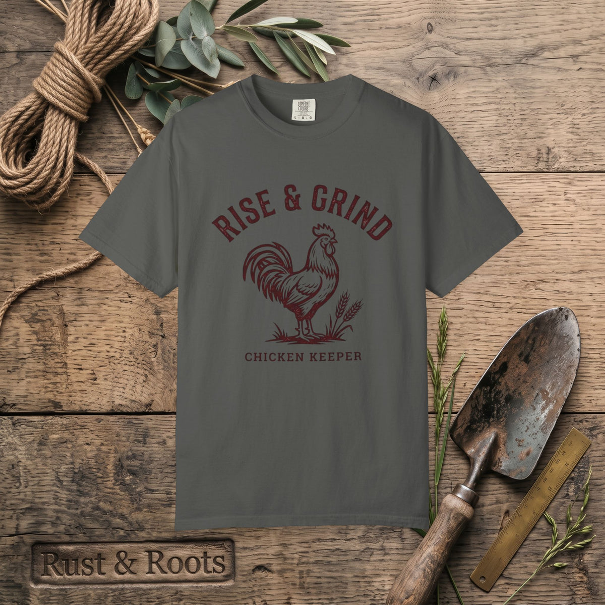 Rise & Grind Chicken Keeper T-Shirt
