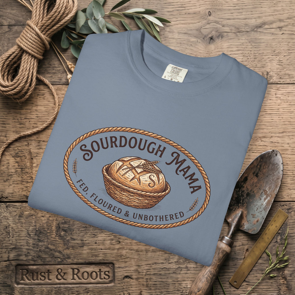 Sourdough Mama T-Shirt — Artisan Bread Baking Tee