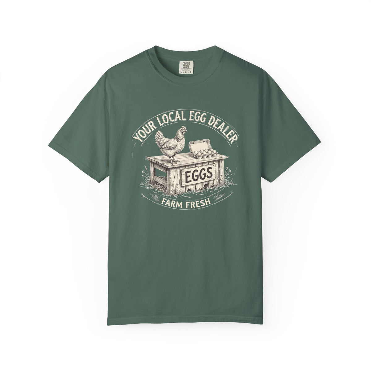 Egg Dealer T-Shirt — Your Local Farm Fresh Eggs Vintage Tee