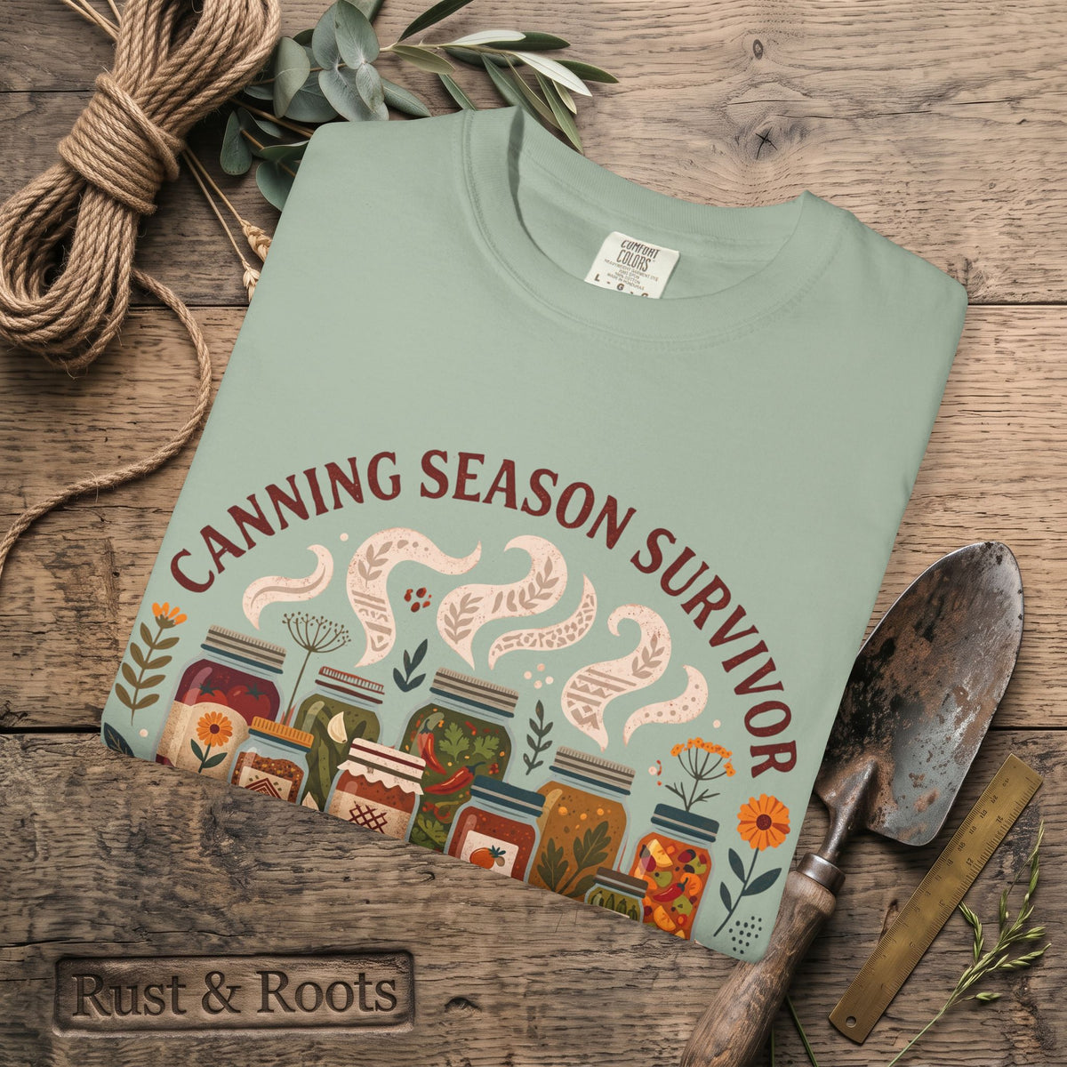 Canning Season Survivor T-Shirt – Ask Me About My Tomatoes