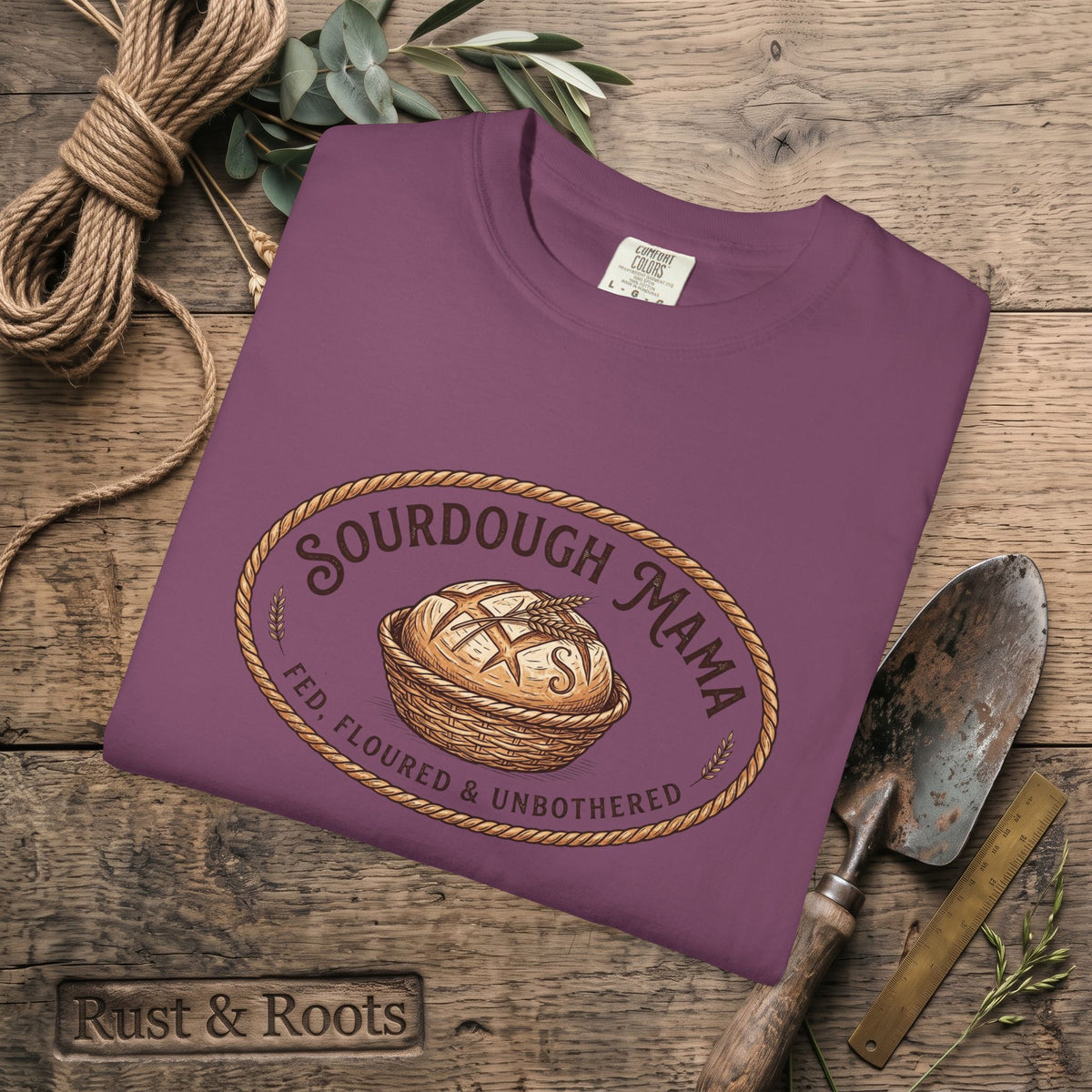Sourdough Mama T-Shirt — Artisan Bread Baking Tee