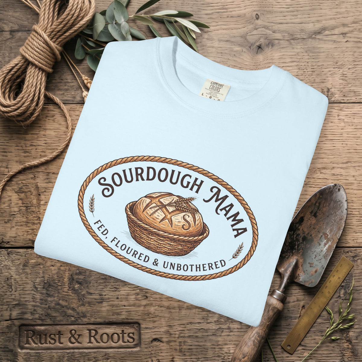 Sourdough Mama T-Shirt — Artisan Bread Baking Tee