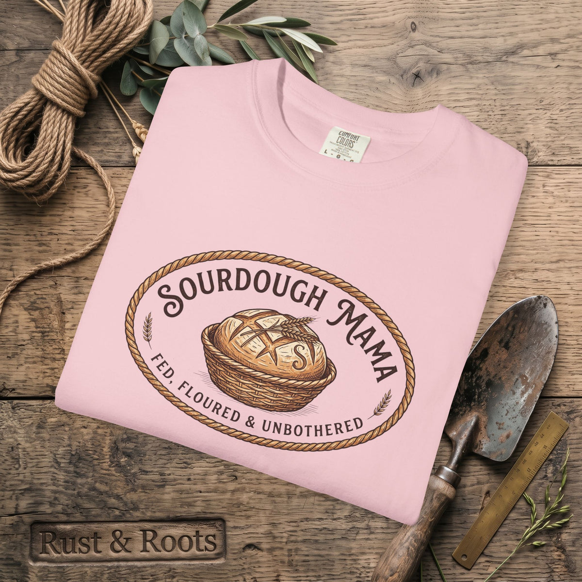 Sourdough Mama T-Shirt — Artisan Bread Baking Tee