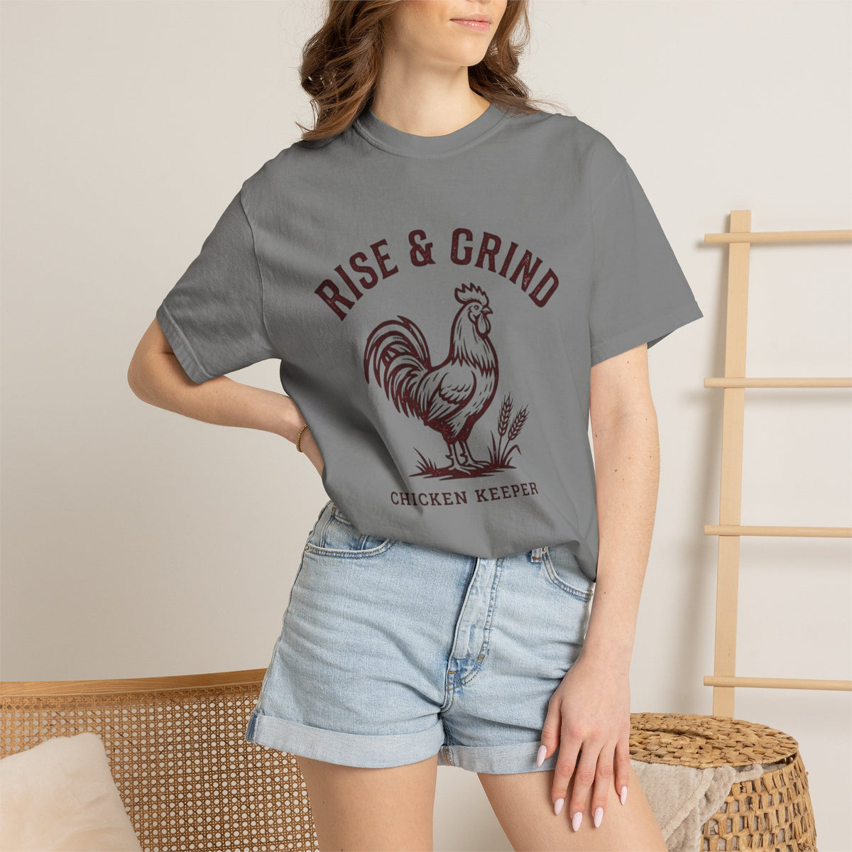 Rise & Grind Chicken Keeper T-Shirt