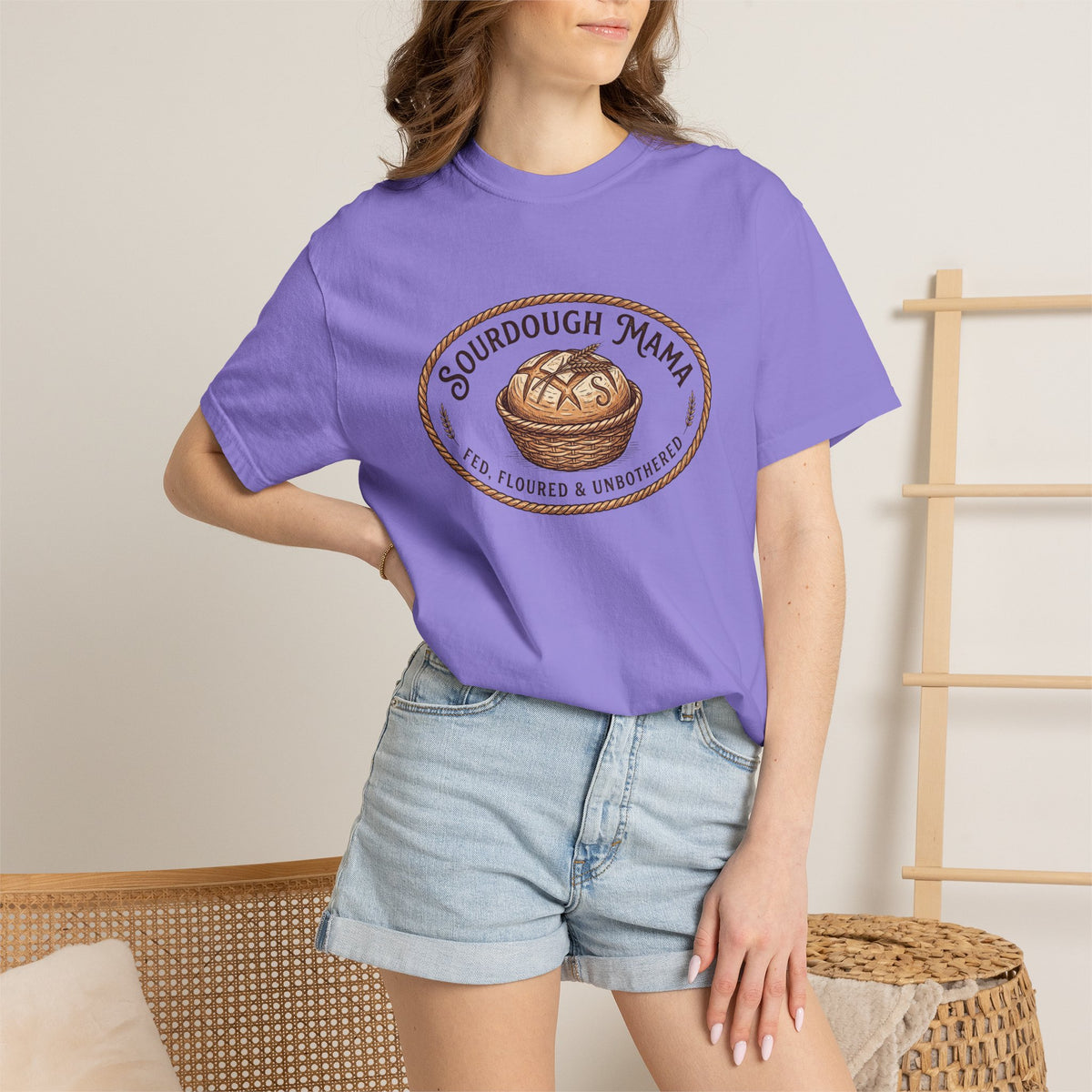 Sourdough Mama T-Shirt — Artisan Bread Baking Tee
