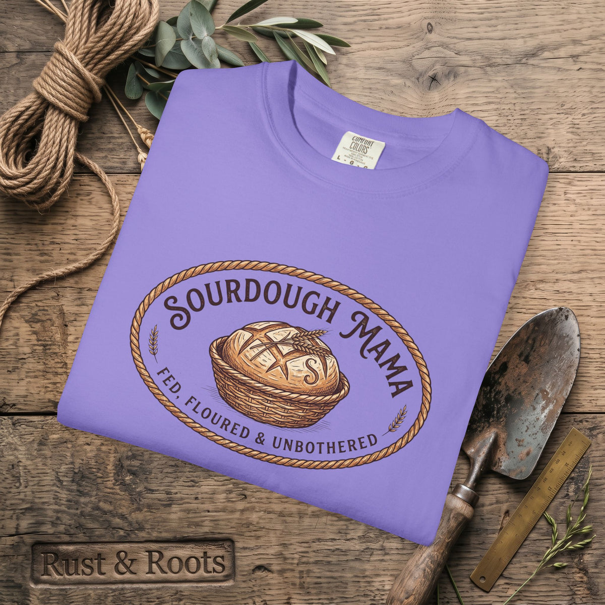 Sourdough Mama T-Shirt — Artisan Bread Baking Tee