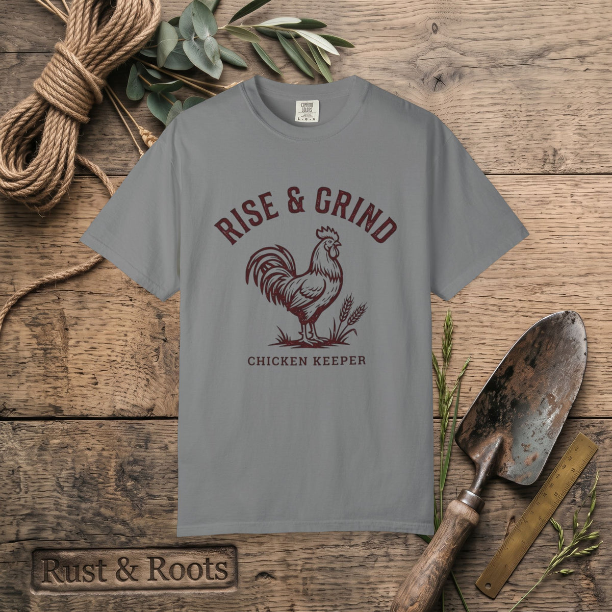 Rise & Grind Chicken Keeper T-Shirt