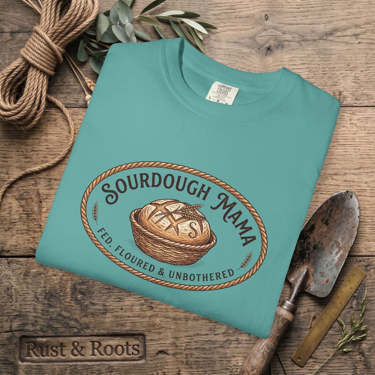 Sourdough Mama T-Shirt — Artisan Bread Baking Tee