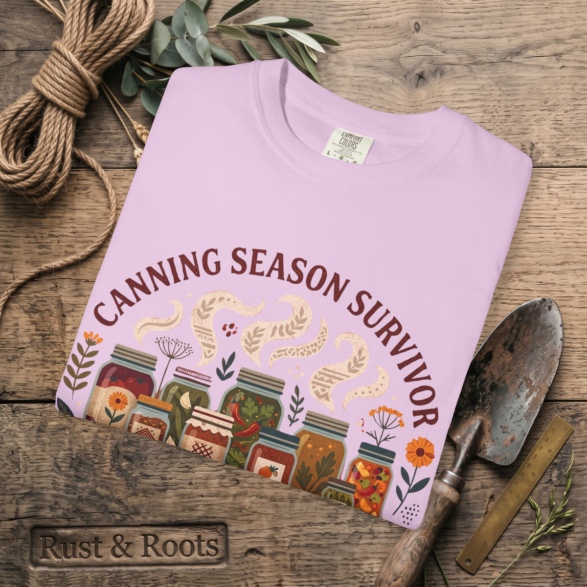 Canning Season Survivor T-Shirt – Ask Me About My Tomatoes