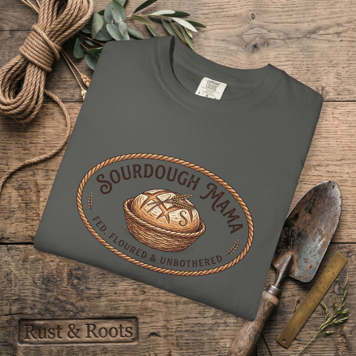 Sourdough Mama T-Shirt — Artisan Bread Baking Tee