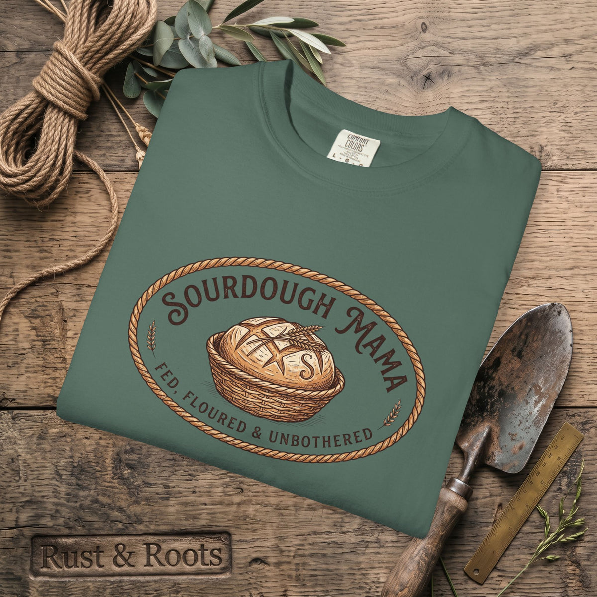 Sourdough Mama T-Shirt — Artisan Bread Baking Tee