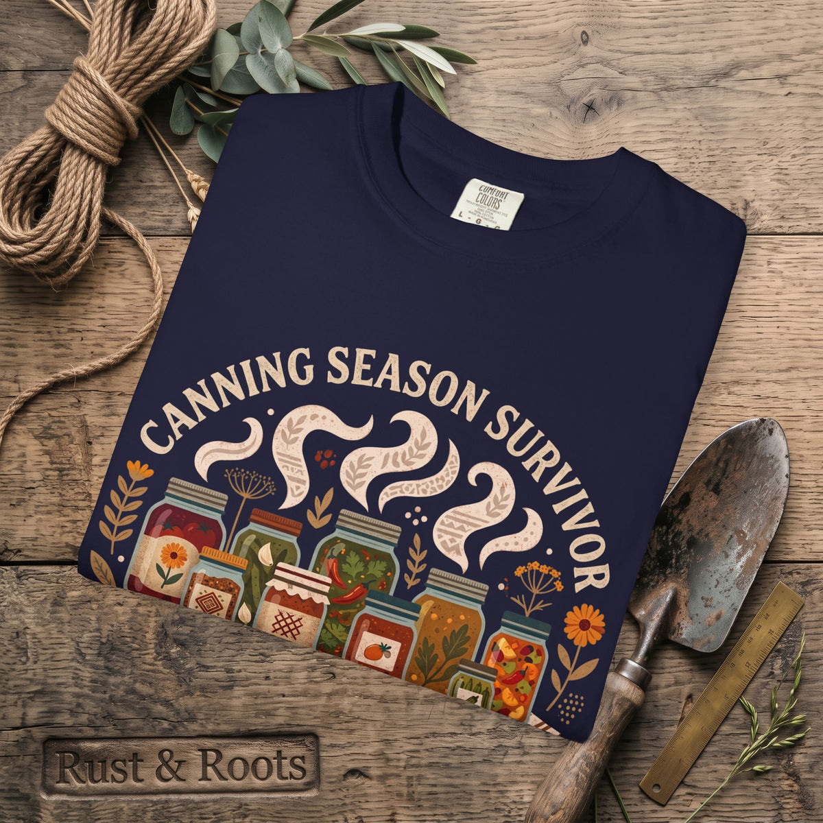 Canning Season Survivor T-Shirt – Ask Me About My Tomatoes