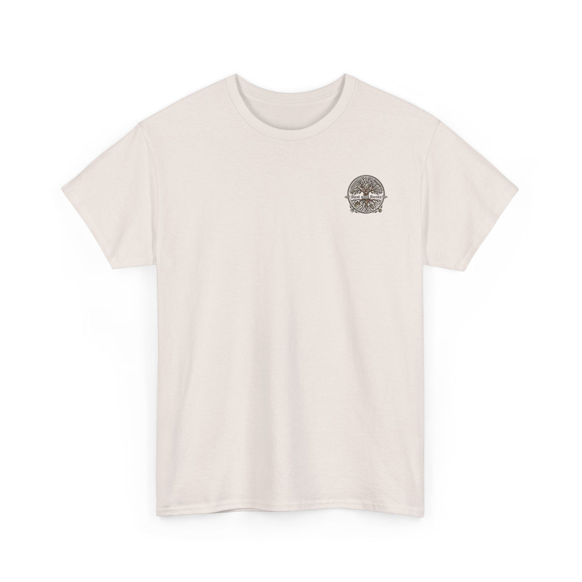 Farm Tools Graphic Tee — "The Tools That Built Us" Vintage Rural Shirt