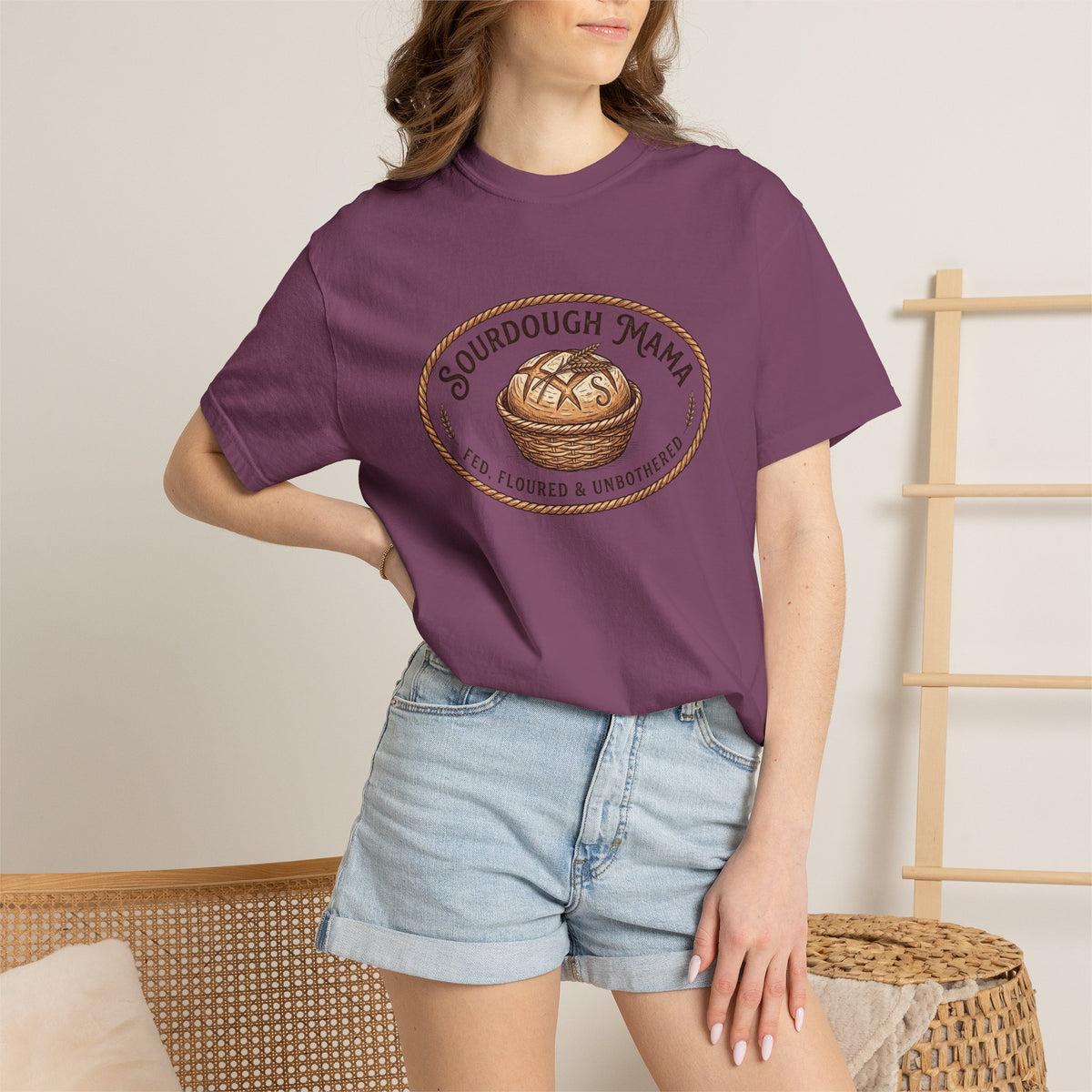 Sourdough Mama T-Shirt — Artisan Bread Baking Tee