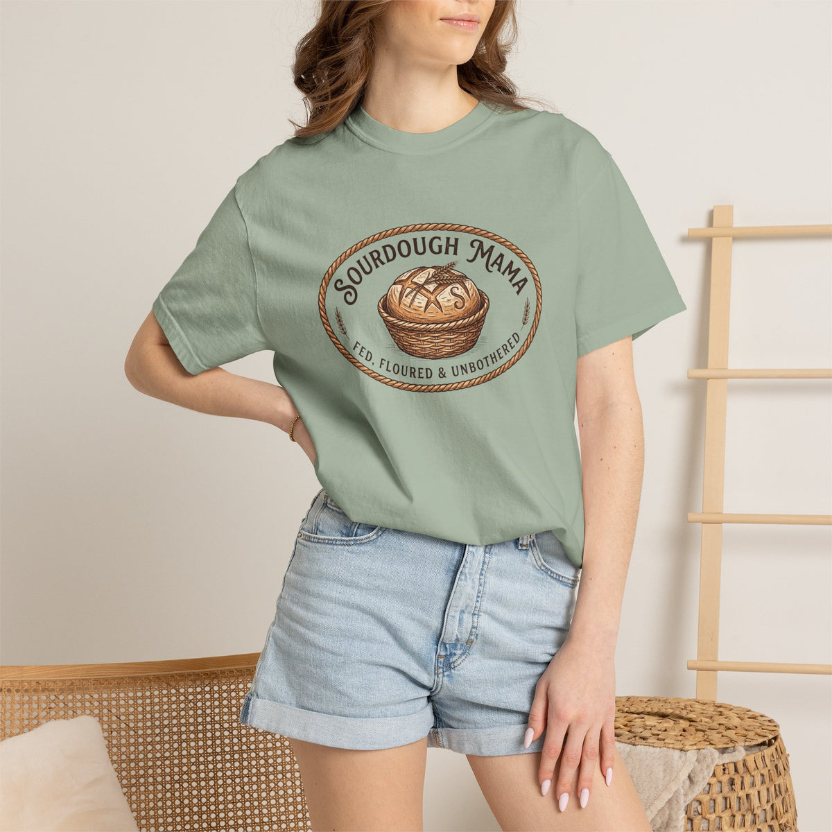 Sourdough Mama T-Shirt — Artisan Bread Baking Tee