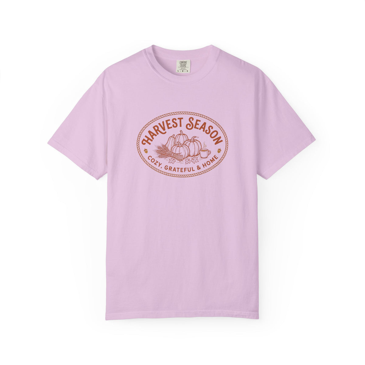 Harvest Season T-Shirt — Cozy Grateful & Home Pumpkin Tee