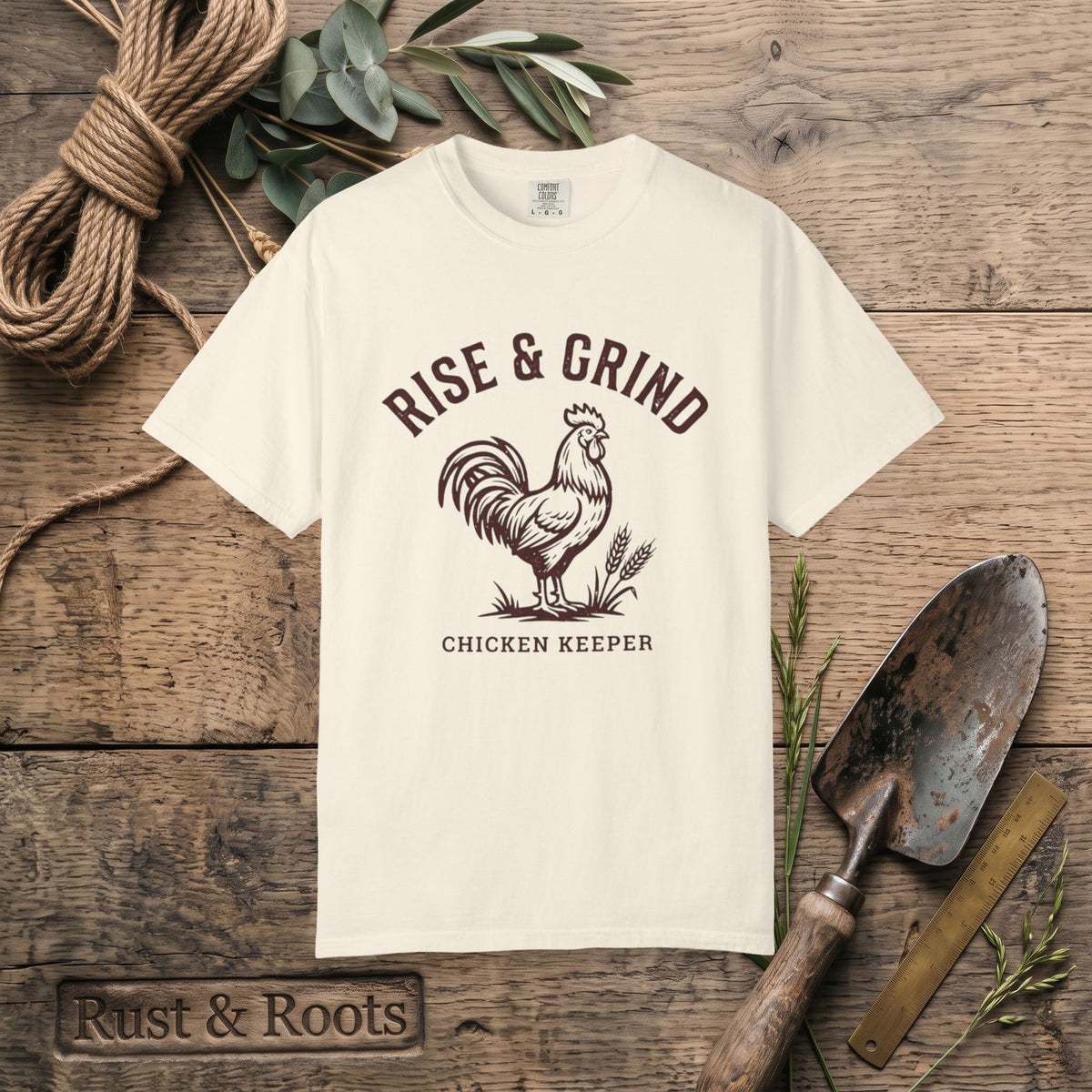 Rise & Grind Chicken Keeper T-Shirt