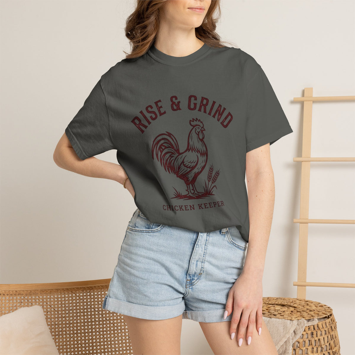 Rise & Grind Chicken Keeper T-Shirt